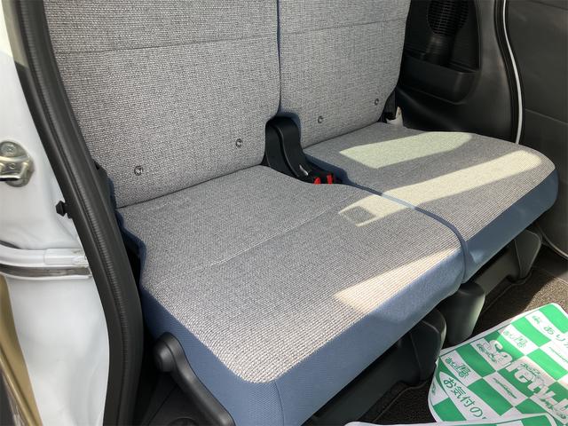 ムーヴキャンバス ストライプスＸ　届け出済み未使用車　両側電動スライドドア　クリアランスソナー　衝突被害軽減システム　オートライト　スマートキー　アイドリングストップ　電動格納ミラー　ベンチシート　ＣＶＴ　盗難防止システム　ＡＢＳ（35枚目）