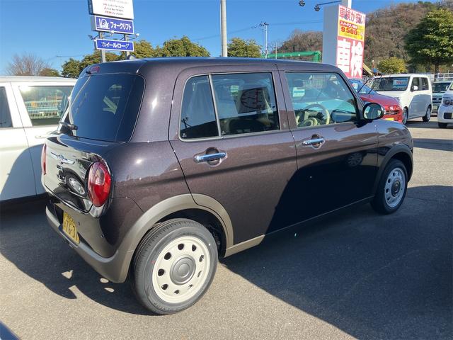 アルトラパンＬＣ Ｘ　届け出済み未使用車　クリアランスソナー　レーンアシスト　衝突被害軽減システム　オートライト　ＬＥＤヘッドランプ　スマートキー　アイドリングストップ　電動格納ミラー　シートヒーター　ベンチシート　ＣＶＴ（16枚目）