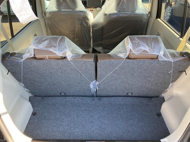 アルトラパンＬＣ Ｘ　届け出済み未使用車　クリアランスソナー　レーンアシスト　衝突被害軽減システム　オートライト　ＬＥＤヘッドランプ　スマートキー　アイドリングストップ　電動格納ミラー　シートヒーター　ベンチシート　ＣＶＴ（38枚目）