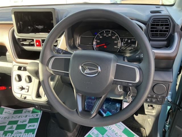 ムーヴ L 届け出済み未使用車 両側スライドドア クリアランスソナー 衝突被害軽減システム オートライト LEDヘッドランプ キーレスエントリー アイドリングストップ 電動格納ミラー ベンチシート CVT(4枚目)