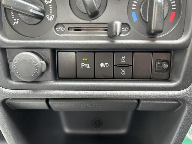 キャリイトラック ＫＣ　４ＷＤ　届け出済み未使用車　ＭＴ　クリアランスソナー　アイドリングストップ　オートライト　ＡＢＳ　ＥＳＣ　エアコン　パワーステアリング　パワーウィンドウ（28枚目）