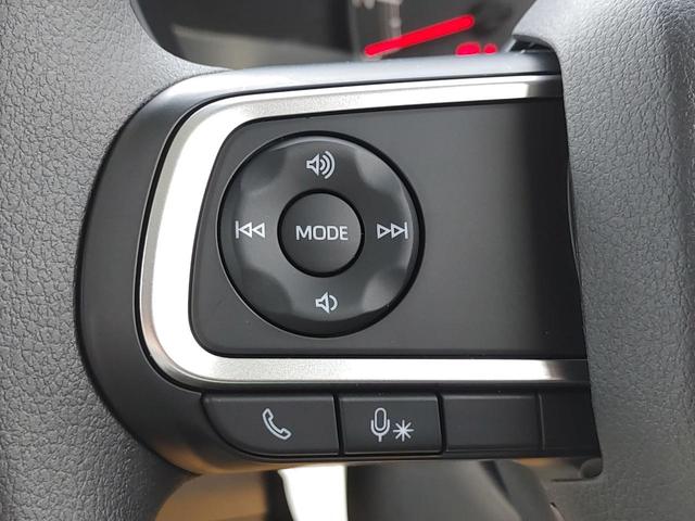 ムーヴキャンバス ストライプスＸ　４ＷＤ　届け出済み未使用車　バックカメラ　両側電動スライドドア　クリアランスソナー　衝突被害軽減システム　オートライト　スマートキー　アイドリングストップ　電動格納ミラー　ベンチシート　ＣＶＴ（12枚目）