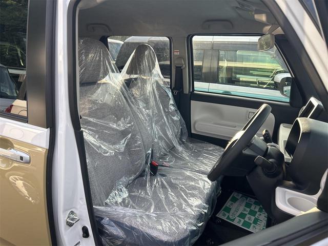 ムーヴキャンバス ストライプスＸ　届け出済み未使用車　バックカメラ　両側電動スライドドア　クリアランスソナー　　衝突被害軽減システム　オートライト　スマートキー　アイドリングストップ　電動格納ミラー　ベンチシート　ＣＶＴ（37枚目）