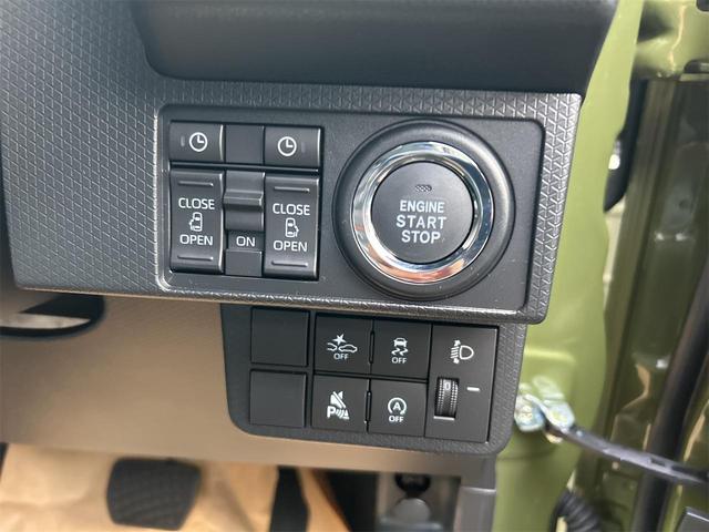 タント ファンクロス　届け出済み未使用車　バックカメラ　両側電動スライドドア　クリアランスソナー　衝突被害軽減システム　オートライト　ＬＥＤヘッドランプ　スマートキー　アイドリングストップ　電動格納ミラー　シートヒーター（6枚目）