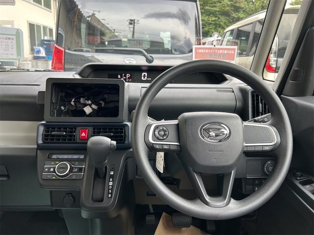 タント Ｌ　届け出済み未使用車　両側スライドドア　クリアランスソナー　衝突被害軽減システム　オートライト　ＬＥＤヘッドランプ　スマートキー　アイドリングストップ　電動格納ミラー　ＣＶＴ　盗難防止システム　ＡＢＳ（3枚目）