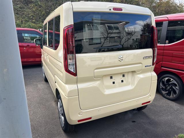 スペーシア ハイブリッドG 届け出済み未使用車 両側スライドドア クリアランスソナー 衝突被害軽減システム オートライト LEDヘッドランプ スマートキー アイドリングストップ 電動格納ミラー ベンチシート(14枚目)