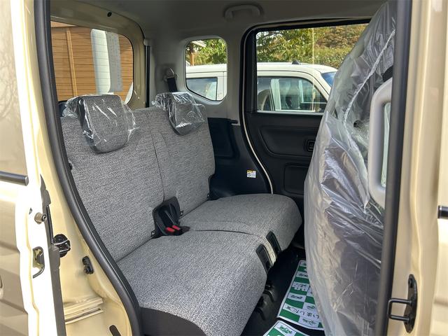 スペーシア ハイブリッドG 届け出済み未使用車 両側スライドドア クリアランスソナー 衝突被害軽減システム オートライト LEDヘッドランプ スマートキー アイドリングストップ 電動格納ミラー ベンチシート(34枚目)