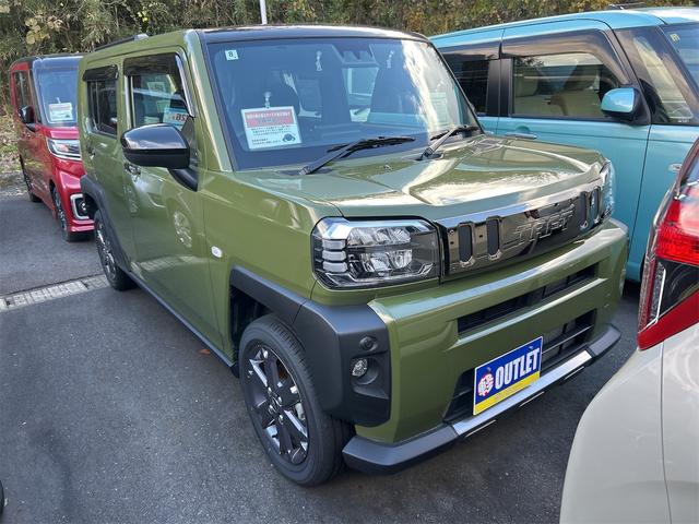 タフト Ｇ　ダーククロムベンチャー　４ＷＤ　バックカメラ　ＴＶ　クリアランスソナー　　衝突被害軽減システム　オートライト　ＬＥＤヘッドランプ　ヘッドライトウォッシャー　スマートキー　アイドリングストップ　電動格納ミラー（12枚目）