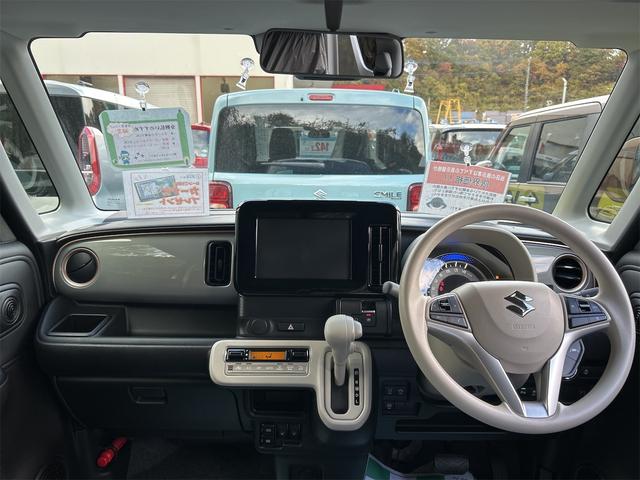 ワゴンRスマイル ハイブリッドS 4WD 届け出済み未使用車 両側スライド・片側電動 クリアランスソナー オートクルーズコントロール 衝突被害軽減システム オートライト LEDヘッドランプ スマートキー アイドリングストップ(2枚目)