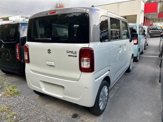 ワゴンRスマイル ハイブリッドS 4WD 届け出済み未使用車 両側スライド・片側電動 クリアランスソナー オートクルーズコントロール 衝突被害軽減システム オートライト LEDヘッドランプ スマートキー アイドリングストップ(15枚目)