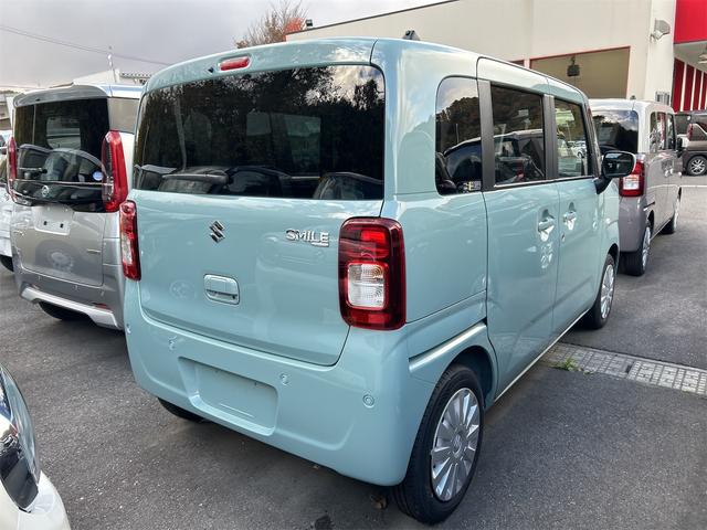 ワゴンRスマイル G 届け出済み未使用車 両側スライドドア クリアランスソナー 衝突被害軽減システム オートライト スマートキー 電動格納ミラー CVT 盗難防止システム ABS ESC 衝突安全ボディ エアコン(13枚目)