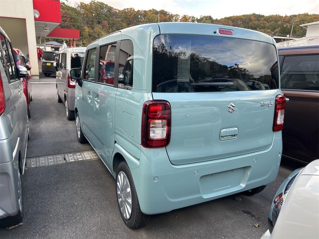 ワゴンRスマイル G 届け出済み未使用車 両側スライドドア クリアランスソナー 衝突被害軽減システム オートライト スマートキー 電動格納ミラー CVT 盗難防止システム ABS ESC 衝突安全ボディ エアコン(14枚目)