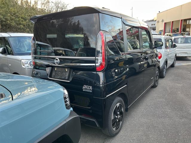 ルークス ハイウェイスター X 全周囲カメラ 両側スライド・片側電動 ナビ TV クリアランスソナー 衝突被害軽減システム オートライト LEDヘッドランプ スマートキー アイドリングストップ 電動格納ミラー ベンチシート CVT(13枚目)