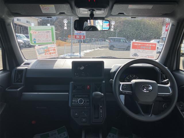 タフト Ｘ　届け出済み未使用車　クリアランスソナー　衝突被害軽減システム　オートライト　ＬＥＤヘッドランプ　スマートキー　アイドリングストップ　電動格納ミラー　サンルーフ　ＣＶＴ　盗難防止システム（2枚目）