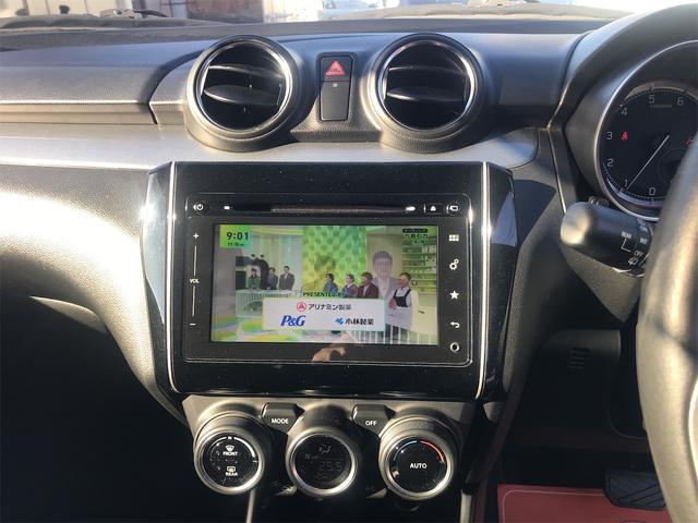 スイフト ハイブリッドＲＳ　４ＷＤ　ＥＴＣ　全周囲カメラ　ＴＶ　アルミホイール　ＬＥＤヘッドランプ　スマートキー　アイドリングストップ　電動格納ミラー　シートヒーター　ＣＶＴ　盗難防止システム　衝突安全ボディ　ＡＢＳ　ＥＳＣ（4枚目）