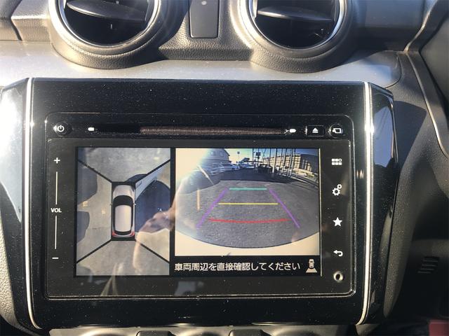 スイフト ハイブリッドＲＳ　４ＷＤ　ＥＴＣ　全周囲カメラ　ＴＶ　アルミホイール　ＬＥＤヘッドランプ　スマートキー　アイドリングストップ　電動格納ミラー　シートヒーター　ＣＶＴ　盗難防止システム　衝突安全ボディ　ＡＢＳ　ＥＳＣ（5枚目）