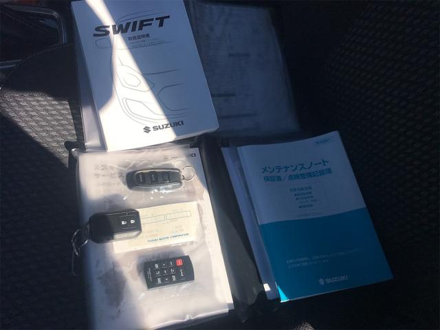 スイフト ハイブリッドＲＳ　４ＷＤ　ＥＴＣ　全周囲カメラ　ＴＶ　アルミホイール　ＬＥＤヘッドランプ　スマートキー　アイドリングストップ　電動格納ミラー　シートヒーター　ＣＶＴ　盗難防止システム　衝突安全ボディ　ＡＢＳ　ＥＳＣ（31枚目）