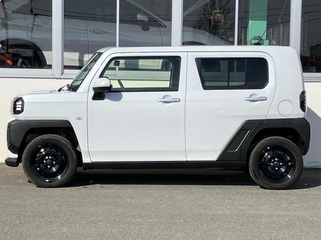 タフト Ｘ　４ＷＤ　ガラスルーフ　ＬＥＤヘッドライト　パーキングソナー　衝突被害軽減ブレーキ　ステアリングリモコン　電動パーキング（5枚目）