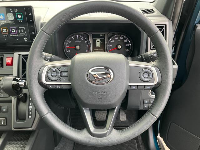 タフト Ｇターボ　ダーククロムベンチャー　４ＷＤ　９インチスマホ連携ディスプレイ　バックカメラ　ＬＥＤヘッドライト＆フォグランプ　レーダークルーズコントロール　前席シートヒーター　ステアリングリモコン　パーキングソナー　フルセグＴＶ　ＨＤＭＩ（17枚目）