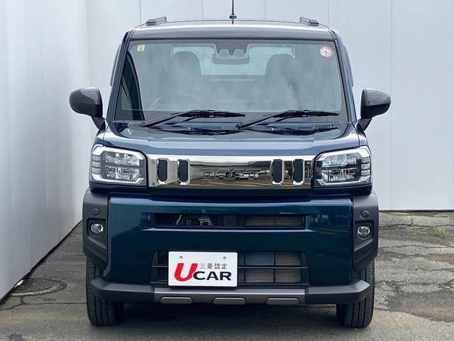 タフト Ｇターボ　ダーククロムベンチャー　４ＷＤ　９インチスマホ連携ディスプレイ　バックカメラ　ＬＥＤヘッドライト＆フォグランプ　レーダークルーズコントロール　前席シートヒーター　ステアリングリモコン　パーキングソナー　フルセグＴＶ　ＨＤＭＩ（28枚目）