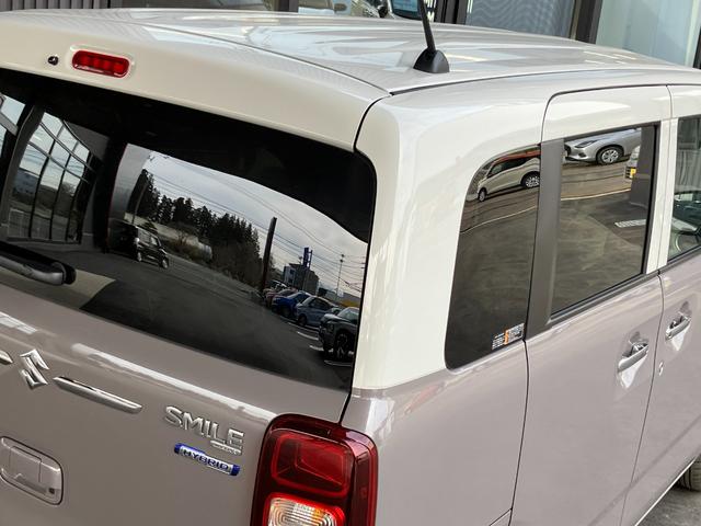 ワゴンＲスマイル クリームコーデ　４ＷＤ　届出済み未使用車　２トーンカラー　両側パワースライドドア　パーキングソナー　レーダークルーズコントロール　前席シートヒーター　ステアリングリモコン（7枚目）