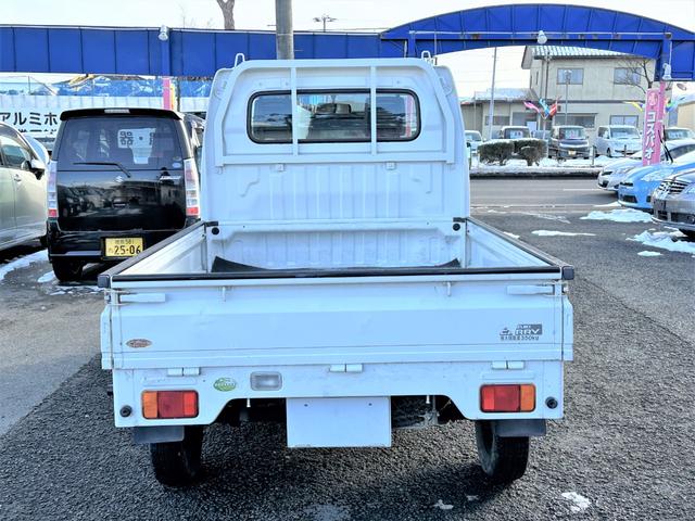 KC 1ヶ月保証 禁煙車 4WD MT エアコン TチェーンEG 修復歴あり 車検R7年2月(8枚目)