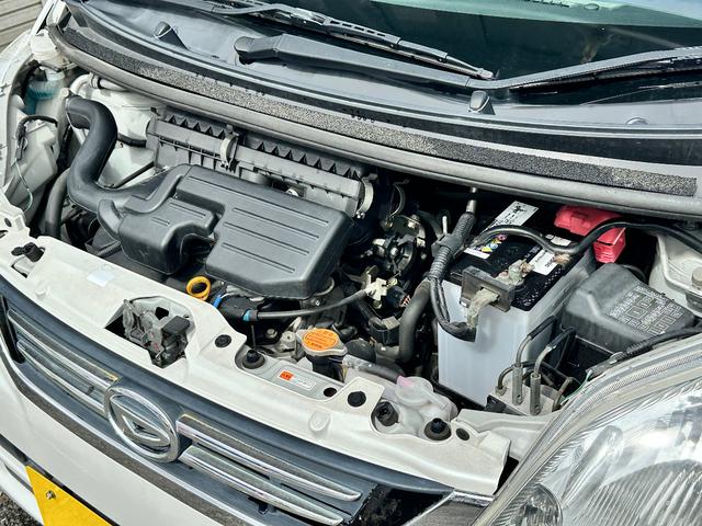 ムーヴ Ｘ　ＶＳ　ＩＩＩ　車検２年　１ヶ月保証　修復歴なし　禁煙車　ＥＴＣ　ナビ　ＴＶ　スマートキー　電動格納ミラー　ベンチシート　ＣＶＴ　盗難防止システム　ＡＢＳ　アルミホイール　衝突安全ボディ　エアコン（40枚目）
