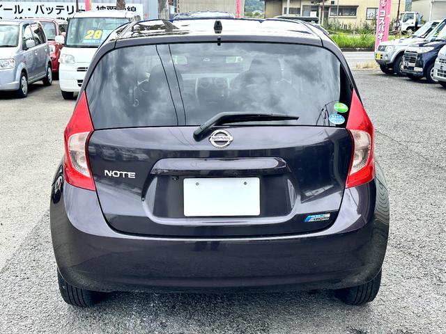 ノート Ｘ　ＤＩＧ－Ｓ　車検２年　１年保証　修復歴なし　禁煙車　ＥＴＣ　バックカメラ　ナビ　ＴＶ　アルミホイール　スマートキー　アイドリングストップ　電動格納ミラー　ＣＶＴ　盗難防止システム　衝突安全ボディ　ＡＢＳ（6枚目）