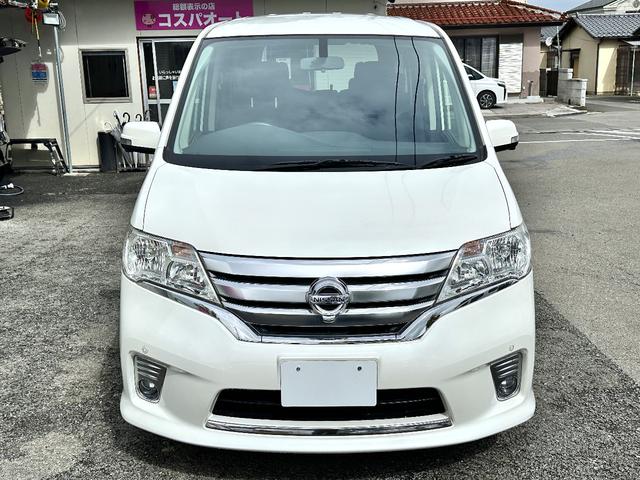 セレナ ハイウェイスターＧ　Ｓ－ハイブリッド　車検２年　１年保証　修復歴なし　禁煙車　ＥＴＣ　全周囲カメラ　ナビ　ＴＶ　クルコン　両側電動スライドドア　スマートキー　アイドリングストップ　電動格納ミラー　３列シート　ウォークスルー　ＣＶＴ（5枚目）