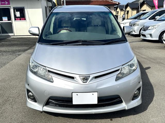 エスティマ ２．４アエラス　Ｇエディション　４ＷＤ　車検２年　１ヶ月保証　修復歴なし　禁煙車　ＥＴＣ　両側電動スライドドア　スマートキー　３列シート　ＣＶＴ　アルミ　盗難防止システム（5枚目）