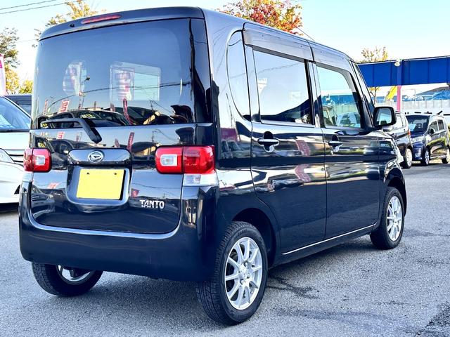 タント Ｌ　４ＷＤ　車検２年　１ヶ月保証　修復歴なし　禁煙車　スライドドア　キーレスエントリー　ベンチシート　ＡＴ　盗難防止システム　ＣＤ　アルミホイール　衝突安全ボディ　エアコン　パワーステアリング（4枚目）