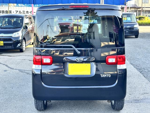 タント Ｌ　４ＷＤ　車検２年　１ヶ月保証　修復歴なし　禁煙車　スライドドア　キーレスエントリー　ベンチシート　ＡＴ　盗難防止システム　ＣＤ　アルミホイール　衝突安全ボディ　エアコン　パワーステアリング（6枚目）