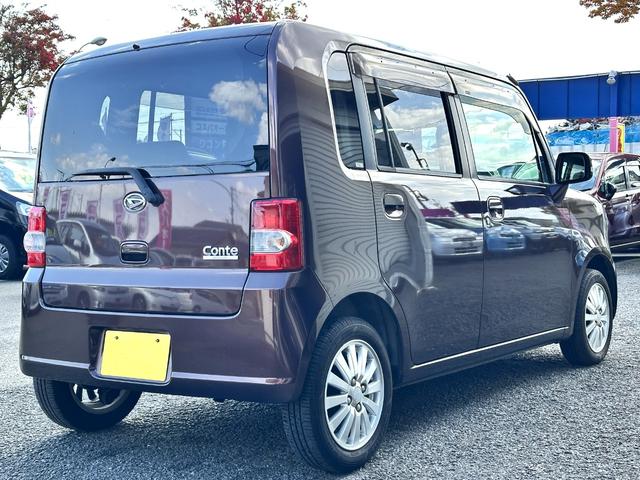 ムーヴコンテ Ｇ　車検２年　１ヶ月保証　修復歴なし　禁煙車　スマートキー　ＡＴ　盗難防止システム　ＣＤ　アルミホイール　衝突安全ボディ　エアコン　パワーステアリング（4枚目）