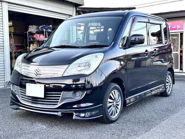 ソリオ Ｘ　車検２年　１ヶ月保証　修復歴なし　禁煙車　片側パワースライドドア　スマートキー　ベンチシート　ＡＴ　盗難防止システム　ＣＤ　アルミホイール　衝突安全ボディ　エアコン　パワーステアリング（2枚目）