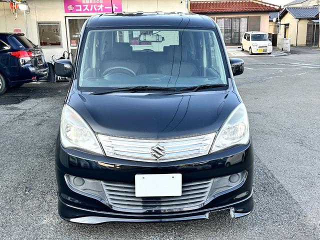 ソリオ Ｘ　車検２年　１ヶ月保証　修復歴なし　禁煙車　片側パワースライドドア　スマートキー　ベンチシート　ＡＴ　盗難防止システム　ＣＤ　アルミホイール　衝突安全ボディ　エアコン　パワーステアリング（5枚目）