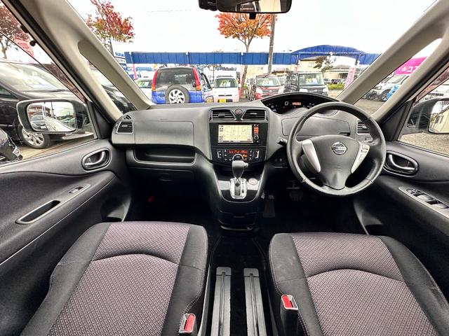 セレナ ハイウェイスター　車検２年　１ヶ月保証　修復歴なし　禁煙車　ナビ　ＴＶ　バックカメラ　ＥＴＣ　両側電動スライドドア　スマートキー　３列シート　ＣＶＴ　アルミ　盗難防止システム（19枚目）