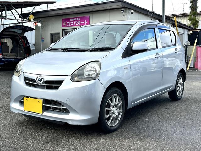 ミライース Ｘｆ　４ＷＤ　車検２年　１年保証　修復歴なし　禁煙車　キーレスキー　アイドリングストップ　ＣＶＴ　盗難防止システム　ＡＢＳ　ＣＤ　衝突安全ボディ　エアコン　パワステ（2枚目）