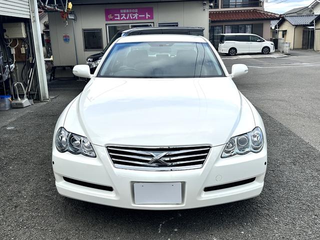 マークＸ ２５０Ｇ　Ｆパッケージスマートエディション　車検２年　１ヶ月保証　ＥＴＣ　ナビ　ＴＶ　衝突被害軽減システム　アルミ　スマートキー　電動格納ミラー　ＣＶＴ　盗難防止システム　衝突安全ボディ　ＡＢＳ（5枚目）