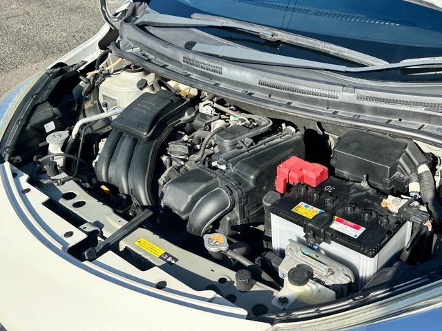 ノート Ｘ　車検２年　１年保証　修復歴なし　禁煙車　ナビ　ＴＶ　スマートキー　アイドリングストップ　電動格納ミラー　ＣＶＴ　盗難防止システム　衝突安全ボディ　ＡＢＳ（42枚目）
