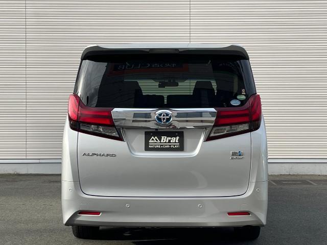 アルファードハイブリッド Ｘ　社外ナビ　Ｂｌｕｅｔｏｏｔｈ／ＣＤ／ＤＶＤ／フルセグＴＶ　バックカメラ　レーダークルーズコントロール　４ＷＤ　片側パワースライドドア　前方ドライブレコーダー　ＥＴＣ　ＡＶＨ　二列目オットマン　エンスタ（34枚目）