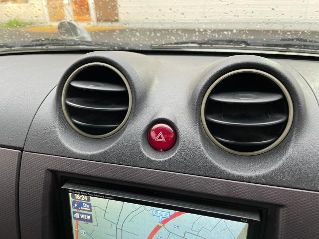 パジェロミニ ナビエディションＶＲ　４ＷＤ　純正ＳＤナビ　ＣＤ／ＤＶＤ／ワンセグＴＶ　電動格納ミラー　ライトレベライザー　ドアバイザー　キーレス　リモコンキー　ハロゲンヘッドライト　Ｗエアバック　ルーフレール　背面タイヤ　ＡＢＳ（6枚目）