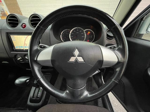 パジェロミニ ナビエディションＶＲ　４ＷＤ　純正ＳＤナビ　ＣＤ／ＤＶＤ／ワンセグＴＶ　電動格納ミラー　ライトレベライザー　ドアバイザー　キーレス　リモコンキー　ハロゲンヘッドライト　Ｗエアバック　ルーフレール　背面タイヤ　ＡＢＳ（15枚目）