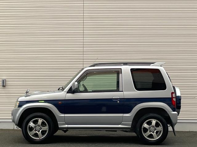 パジェロミニ ナビエディションＶＲ　４ＷＤ　純正ＳＤナビ　ＣＤ／ＤＶＤ／ワンセグＴＶ　電動格納ミラー　ライトレベライザー　ドアバイザー　キーレス　リモコンキー　ハロゲンヘッドライト　Ｗエアバック　ルーフレール　背面タイヤ　ＡＢＳ（29枚目）