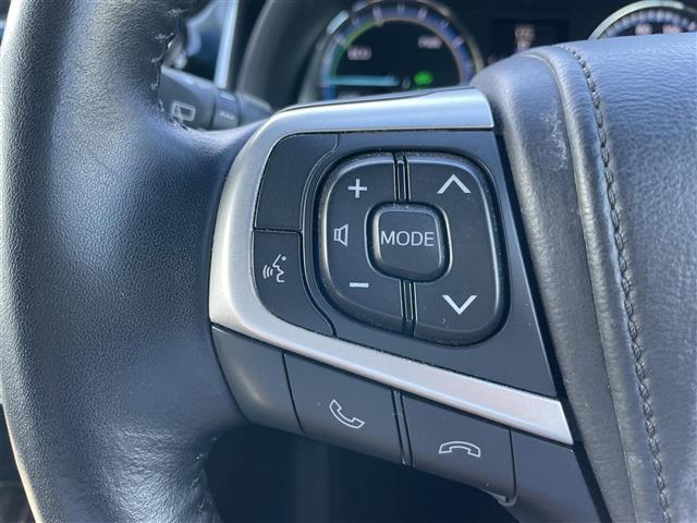 ハリアーハイブリッド エレガンス　純正ＳＤナビ（フルセグＴＶ／ＣＤ／ＤＶＤ／Ｂｌｕｅｔｏｏｔｈ）バックカメラステアリングリモコンＬＥＤヘッドライトフォグライトビルドインＥＴＣ電動格納ミラーパワーシート純正フロアマット（11枚目）