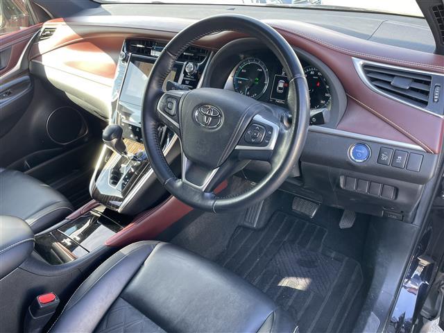 ハリアーハイブリッド エレガンス　純正ＳＤナビ（フルセグＴＶ／ＣＤ／ＤＶＤ／Ｂｌｕｅｔｏｏｔｈ）バックカメラステアリングリモコンＬＥＤヘッドライトフォグライトビルドインＥＴＣ電動格納ミラーパワーシート純正フロアマット（15枚目）