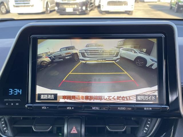 Ｃ－ＨＲ Ｇ　純正ＳＤナビ　フルセグＴＶ　レーダークルーズコントロール　シートヒーター　バックカメラ　ＢＳＭ　衝突軽減ブレーキ　レーンキープアシスト　ビルドインＥＴＣ　純正１８インチアルミホイール（5枚目）