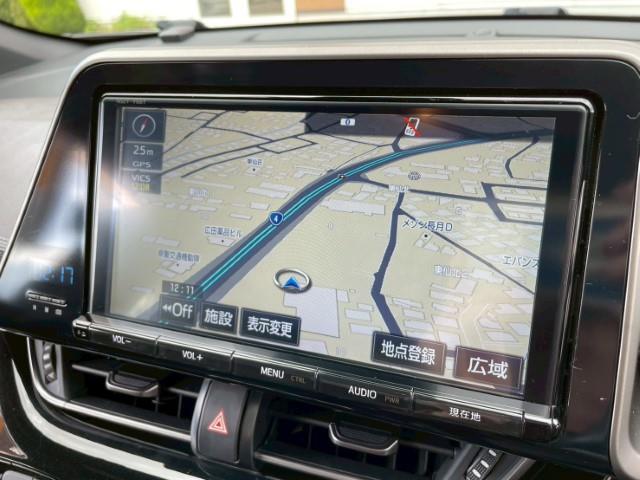 Ｃ－ＨＲ Ｇ－Ｔ　純正ＳＤナビ　フルセグＴＶ　ミラー一体型ドライブレコーダー　純正エンジンスターター　シートヒーター　レーダークルーズコントロール　ＥＴＣ　プリクラッシュセーフティ　コーナーセンサー（6枚目）