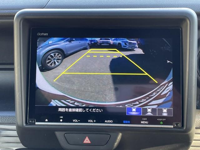 N-VAN+スタイル クール・ホンダセンシング 4WD 純正ナビ(BT/CD/DVD/フルセグ) 前方ドラレコ バックカメラ 後方コーナーセンサー フルフラットシート レーダークルーズコントロール スマートキー 両側スライドドア電動格納ミラー(4枚目)