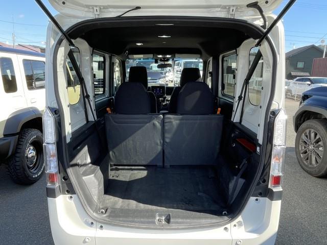 N-VAN+スタイル クール・ホンダセンシング 4WD 純正ナビ(BT/CD/DVD/フルセグ) 前方ドラレコ バックカメラ 後方コーナーセンサー フルフラットシート レーダークルーズコントロール スマートキー 両側スライドドア電動格納ミラー(24枚目)