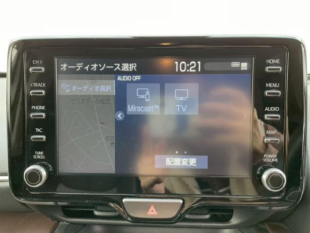 ヤリスクロス ハイブリッドZ 純正ディスプレイオーディオ フルセグTV/CD/DVD/Bluetooth 全方位カメラ レーダークルーズコントロール シートヒーター BSM HUD オートハイビーム LEDヘッドライト(5枚目)